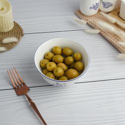 Салатник 300 мл d 12 см h6 см емкость для закусок Sea Flower P.L. Proff Cuisine [6]