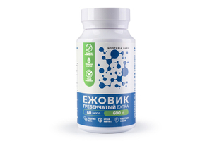 Nooteria Labs "Ежовик Гребенчатый", 60 капсул