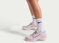 Женские Кроссовки теннисные Nike Zoom Vapor 12 HC Premium - pearl pink/light magenta/pink foam/chalk