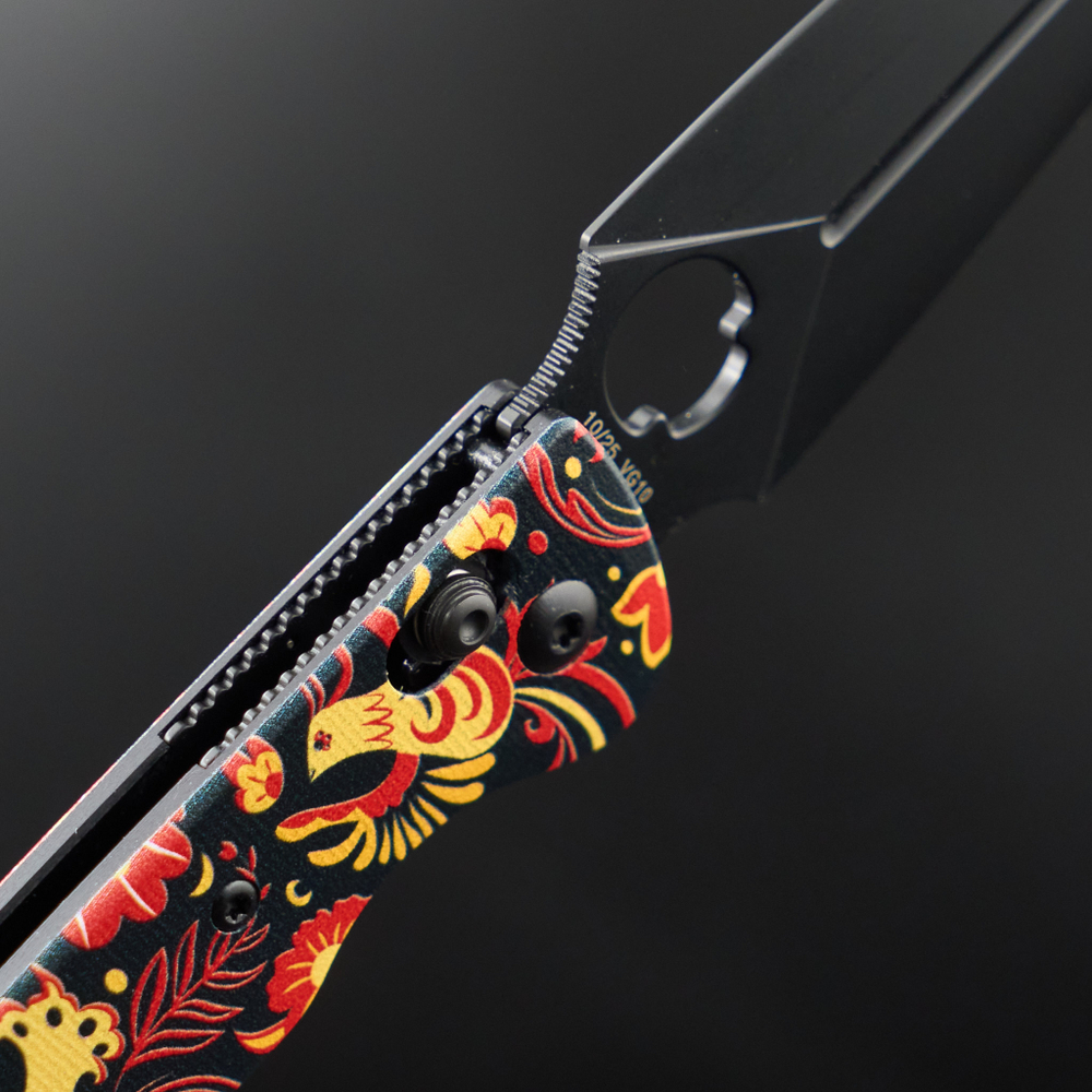 Нож складной Daggerr Arrow Slim Khokhloma