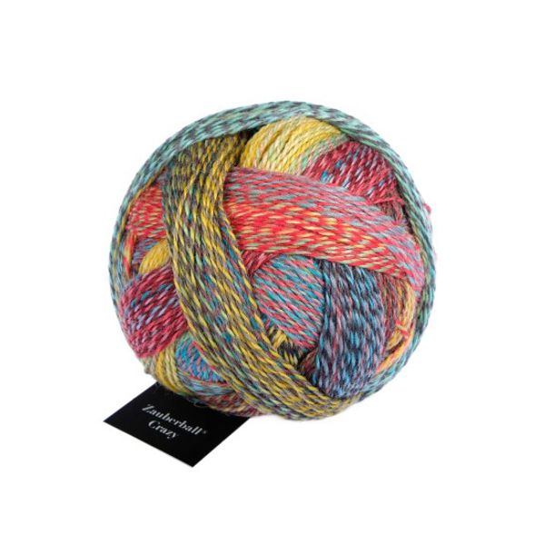 Пряжа Schoppel Crazy Zauberball / уп.5 мот. по 100 г, 420 м, 2306-10