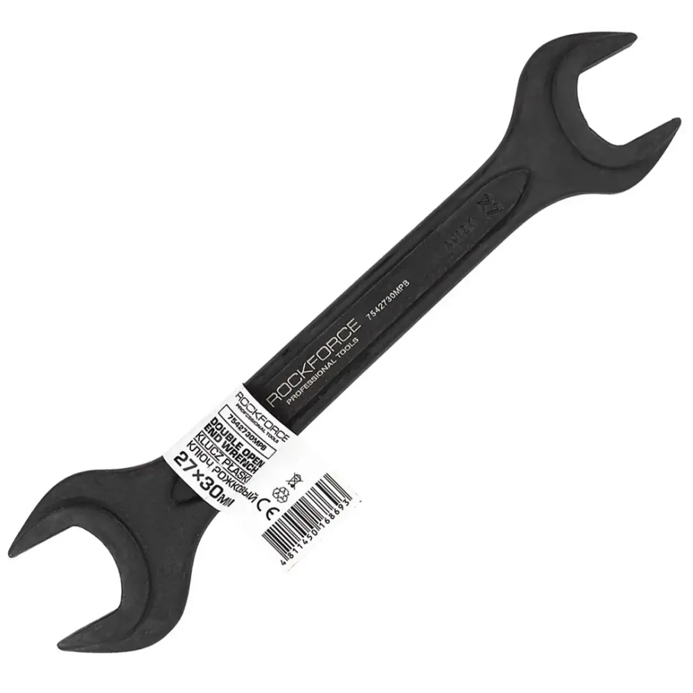 Ключ рожковый 27х30мм RockFORCE RF-7542730MPB