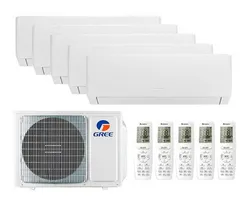 Мульти сплит-система Gree 5 x GWH09AGAXA-K6DNA4C/I / GWHD(42)NK6OO (LCLH)