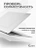 Чехол накладка Gurdini Ultra Slim Case для Macbook Air 13" M1 Transparent Sand Matte