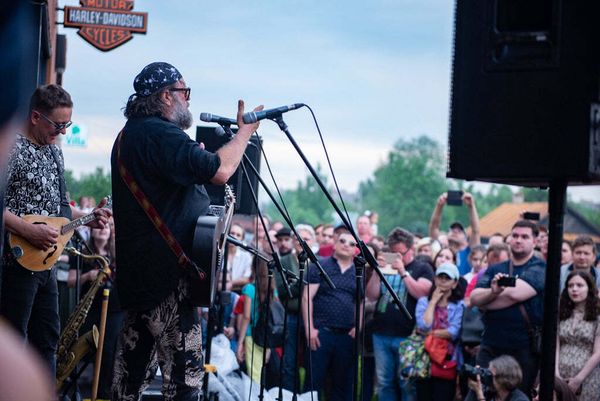 Борис Гребенщиков и группа "Аквариум" в Harley-Davidson Казань