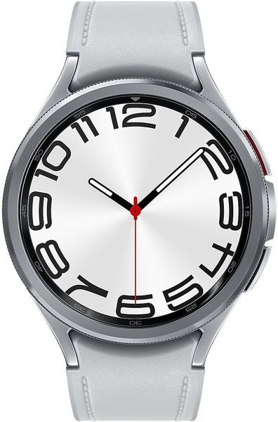 Умные часы Samsung Galaxy Watch6 Classic 47 мм Wi-Fi серебро (SM-R960)