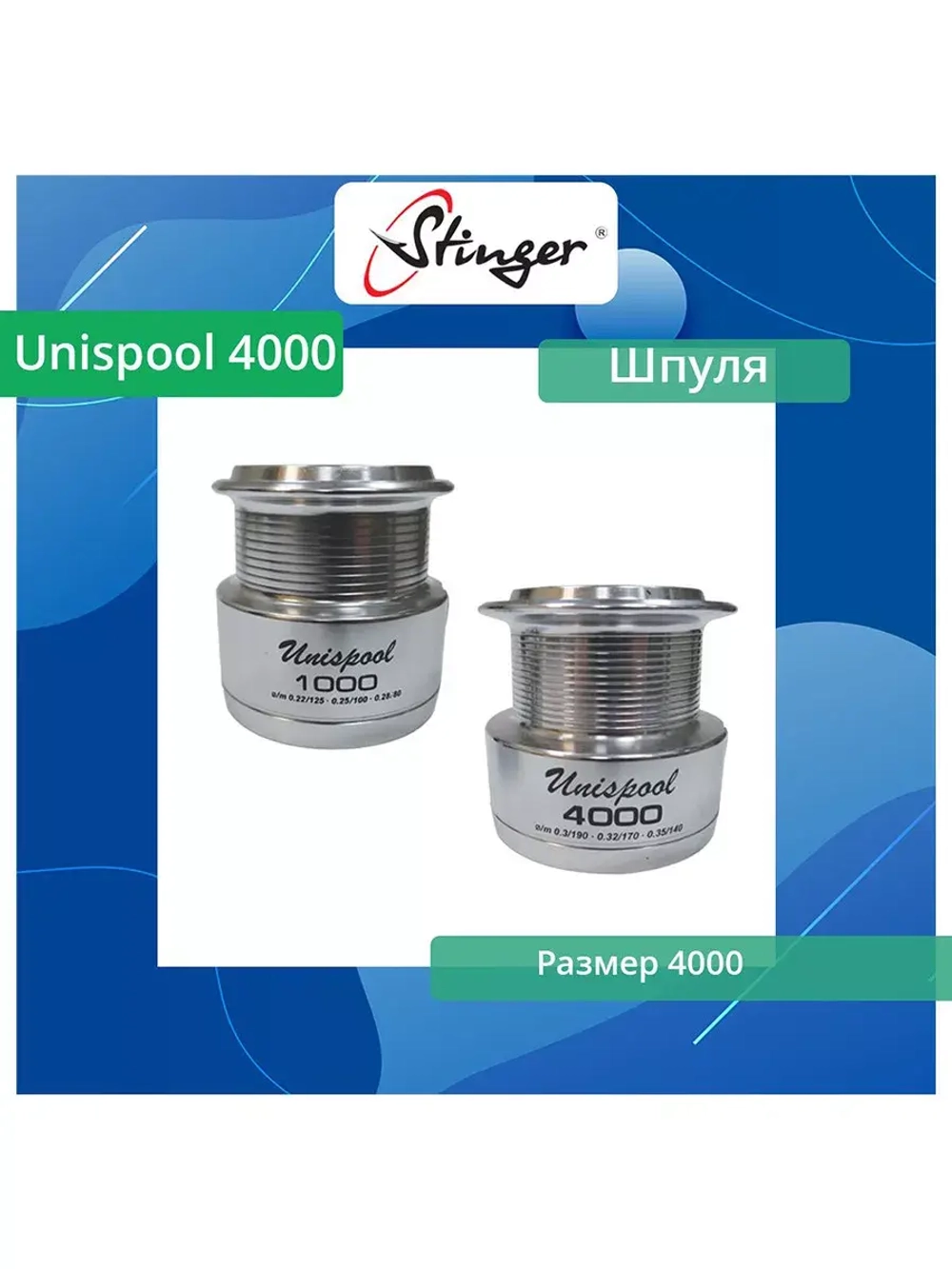 Шпуля запасная для рыболовной катушки Unispool 2000