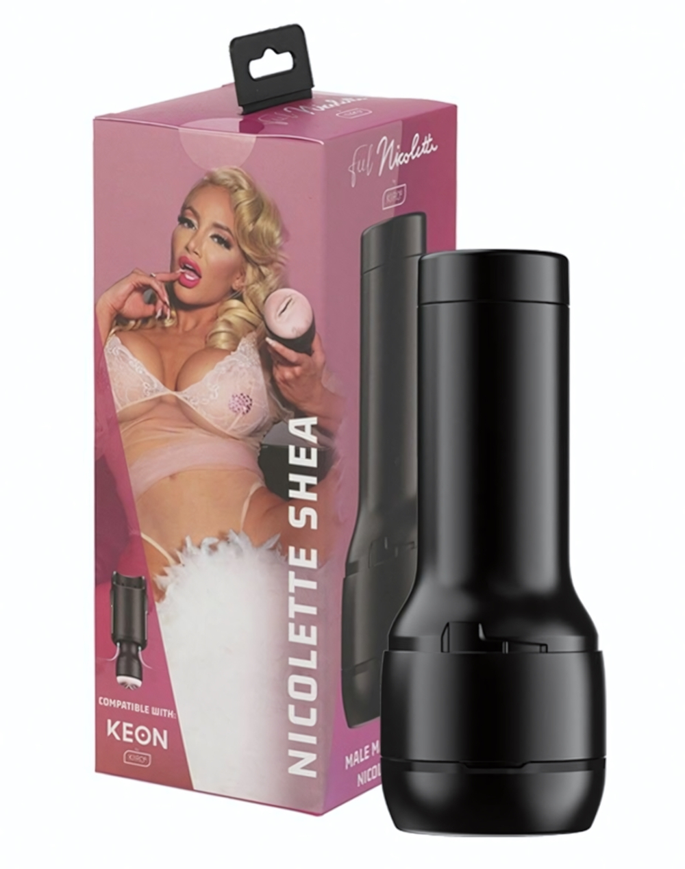 Мастурбатор-вагина Kiiroo FeelStar Stroker Nicolette Shea (Цвет: телесный с черным)
