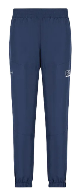 Мужской теннисный костюм EA7 Man Woven Tracksuit - небесный