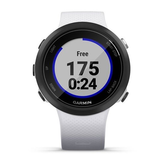 Часы для плаванья Garmin Swim 2 белые 010-02247-11