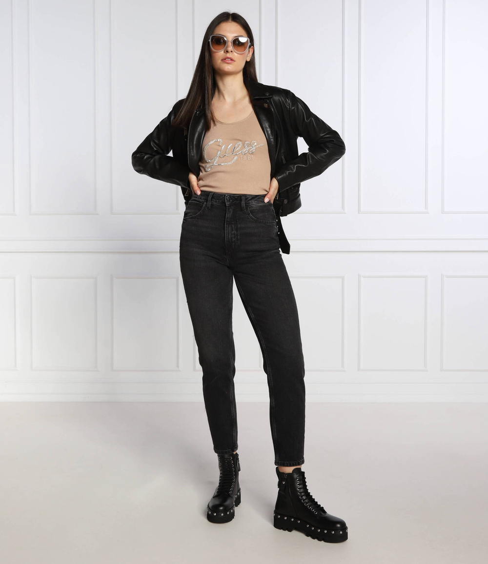 джинсы GUESS - черный(W2YA21 D4QD1)
