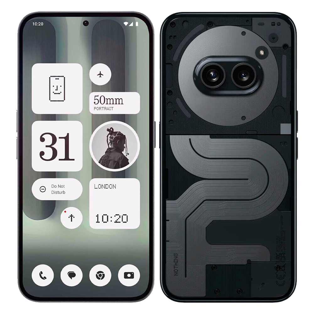 Смартфон Nothing Phone (2A) Plus 8/256GB, Black (Черный)