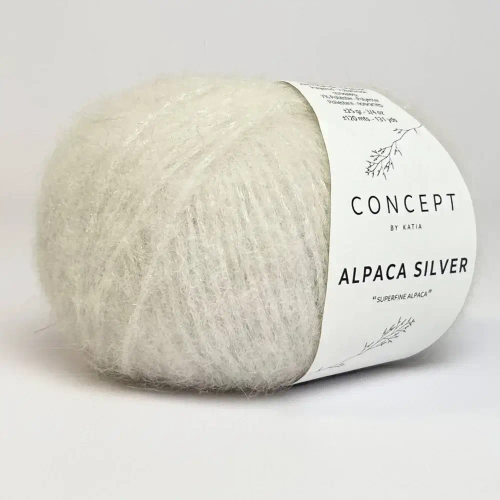 Пряжа Katia Concept Alpaca Silver