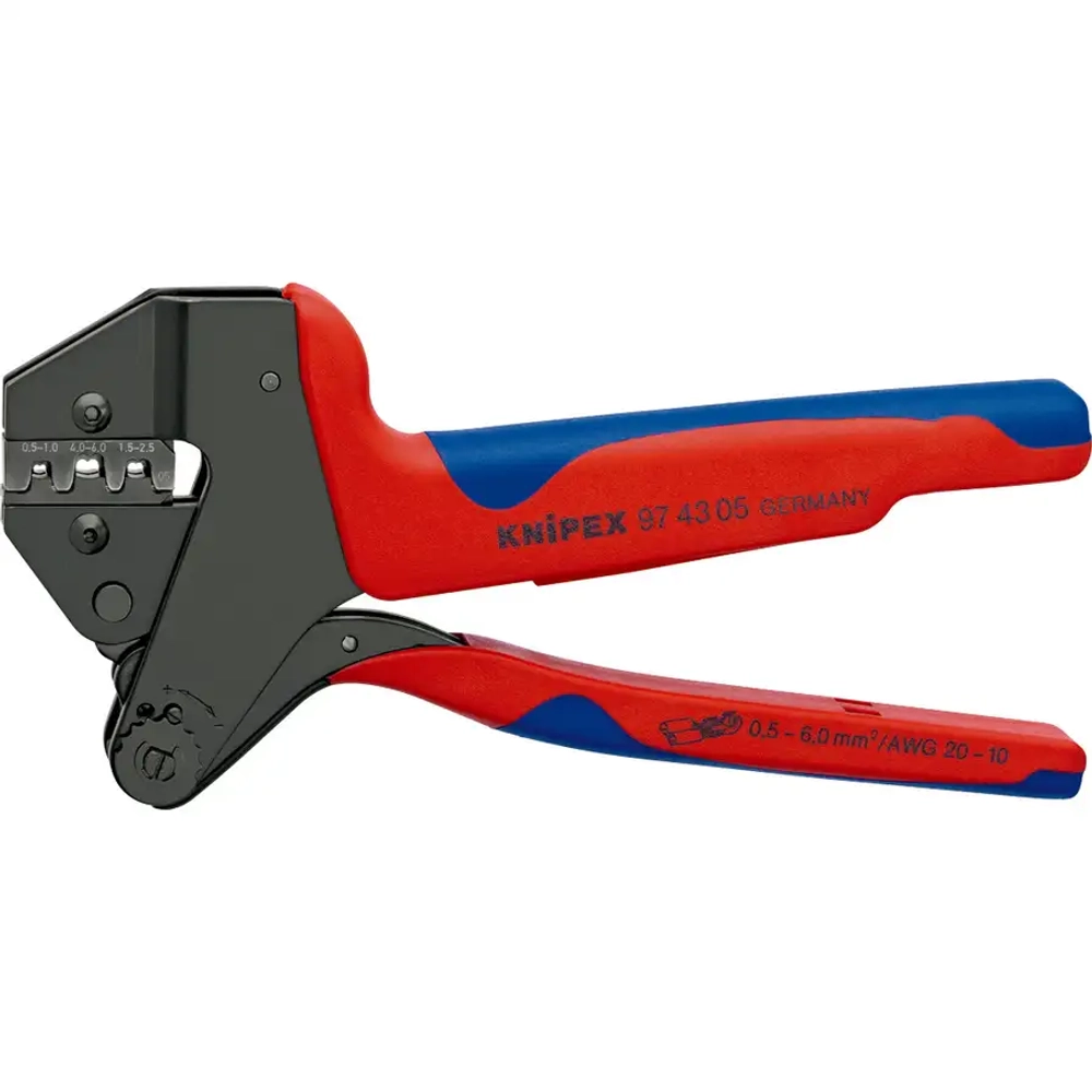 Инструмент для опрессовки системный чернёные 200 мм Knipex 97 43 05