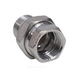 Соединитель латунь хром американка Ду 20 (3/4") прямой ВР/НР R18 Giacomini R18X004