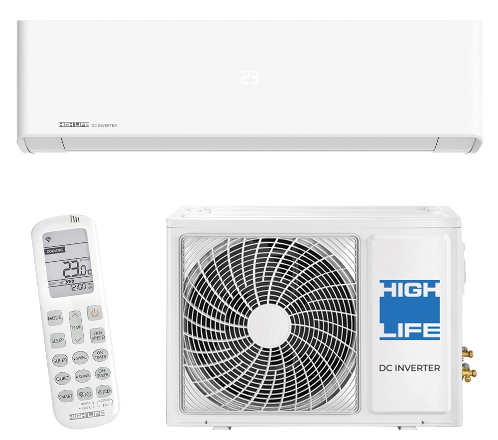 Кондиционер High Life Priority Class ACHL-09PC-I-CHDV02S Inverter