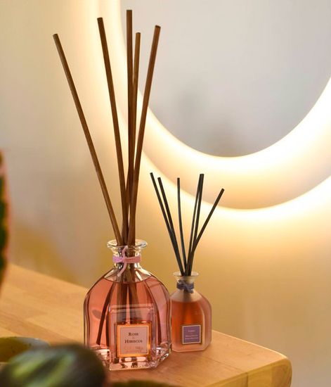 Rose and Hibiscus, аромадиффузор Duos Parfumes collection, Collines de Рrovencе