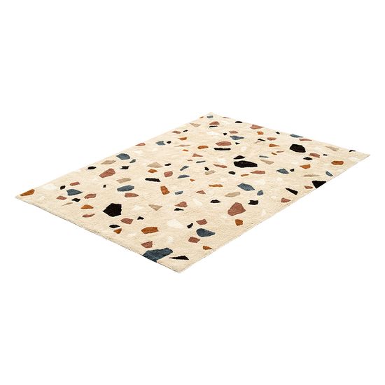 Ковер из хлопка terrazzo poetry из коллекции ethnic, 180х230 см