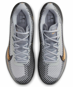 Мужские кроссовки теннисные Nike Zoom Vapor 11 Clay - wolf grey/laser orange/black