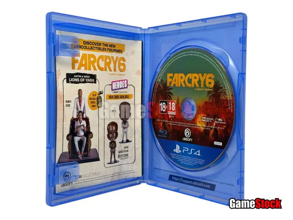 PS4 Far Cry 6 (Б/У, Полностью на русском языке, CUSA-15779)