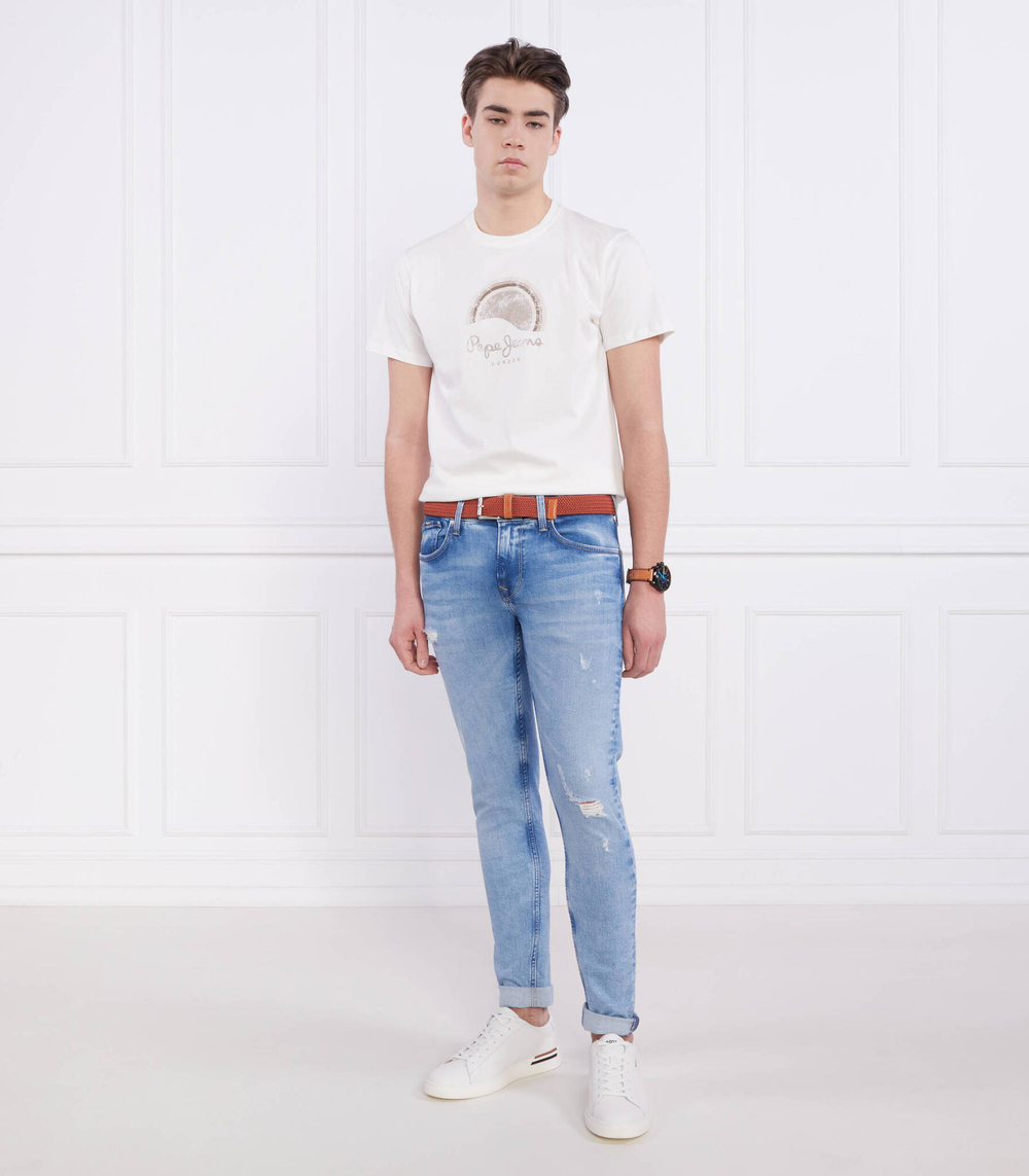 Футболка RICHMOND Pepe Jeans London - кремовый(PM508698)