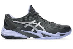Мужские кроссовки теннисные Asics Court FF 3 Clay Night Energy - graphite grey/pure silver