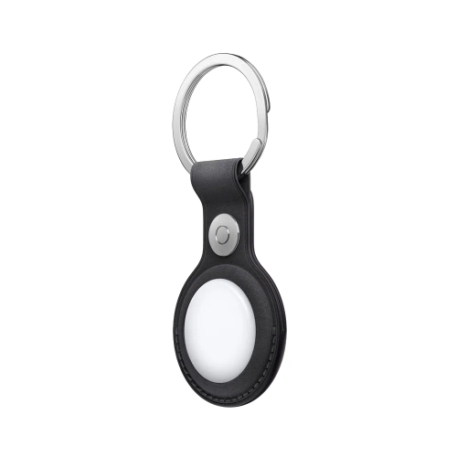 Тканевый брелок с заводным кольцом Apple FineWoven Key Ring для AirTag, Black (Черный)
