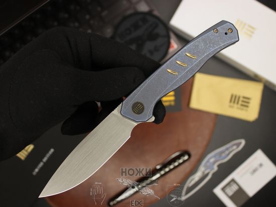 Складной нож WE Knife Seer WE200152 Limited c клинком из стали CPM-20CV, рукоять титан