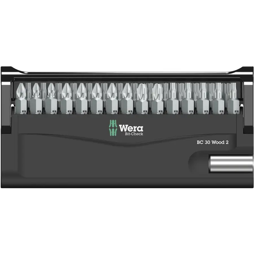 Набор бит Bit-Check 30 Wood 2 WERA 05057432001