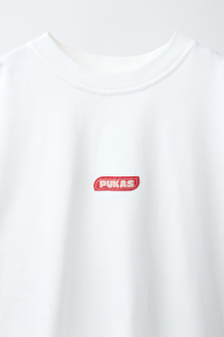 ZARA X PUKAS ФУТБОЛКА С ФОТОПРИНТОМ PUKAS SURF, БЕЛЫЙ