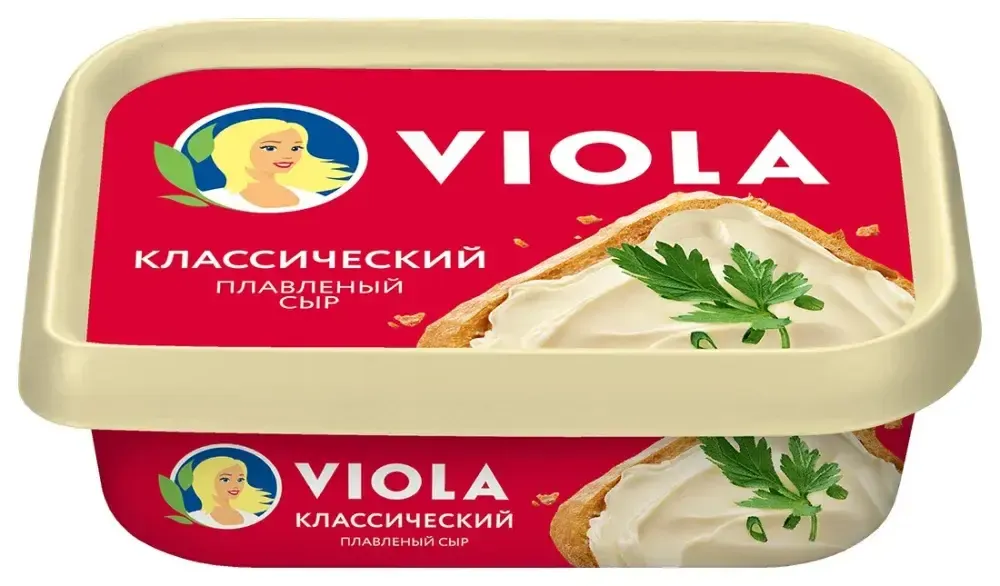 Сыр плавленный классич."Виола" 190г