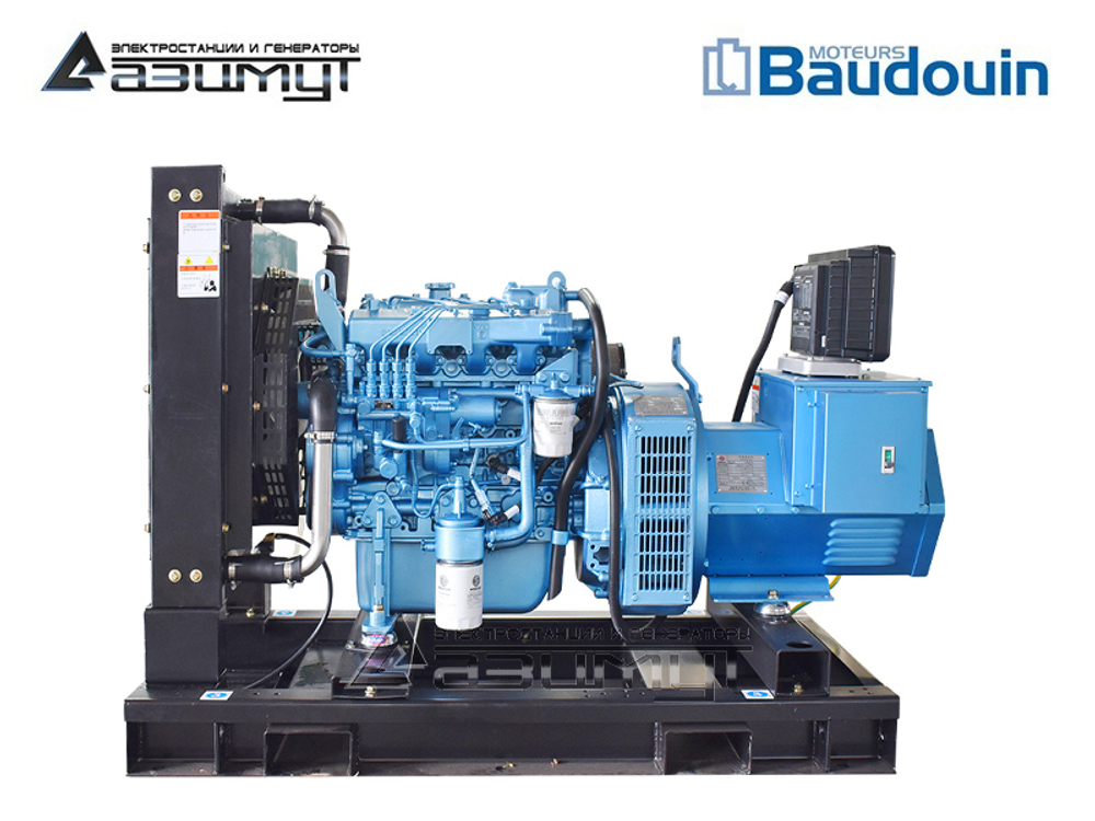 Дизельный генератор Азимут АД-20С-Т400-1РМ9 Baudouin