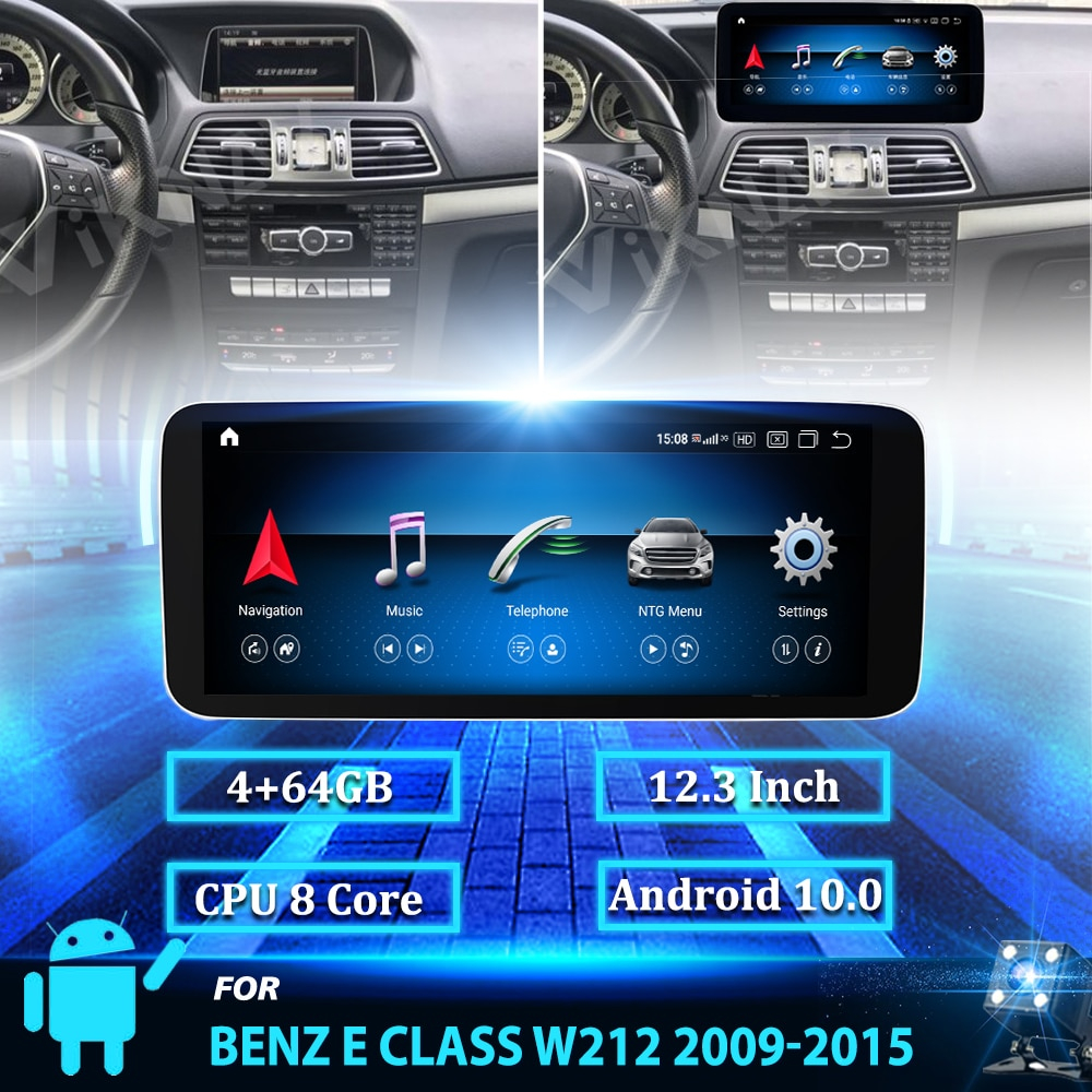 Установочный комплект для MERCEDES E class 2009-2012 NTG 4.0  KUBERG XN-M8003