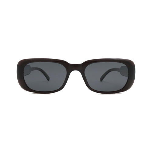 Очки Genex Sunglasses 696 c.503 прямоугольные темно-коричневые с серебром