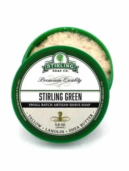 Мыло для бритья Stirling Green