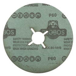 Круг фибровый PROBOS Forming CF982 CERAMIC, 125 мм х 22 мм, P60