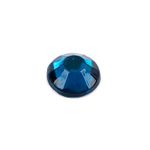 Стразы клеевые акрил 3-3.2 мм, 1х144 шт, SS12 017 т.голубой (capri blue), Zlatka RS/144