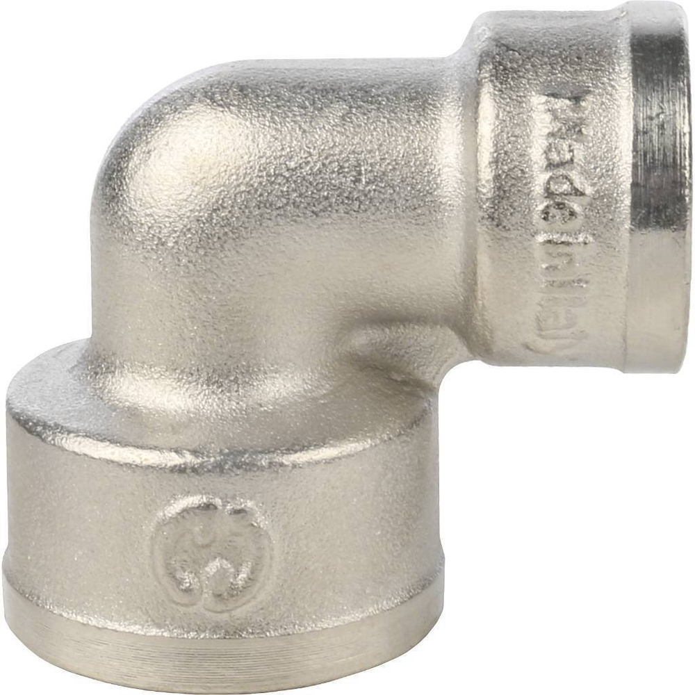 Угольник STOUT переходной никелированный 3/4"x1/2" ВР/ВР