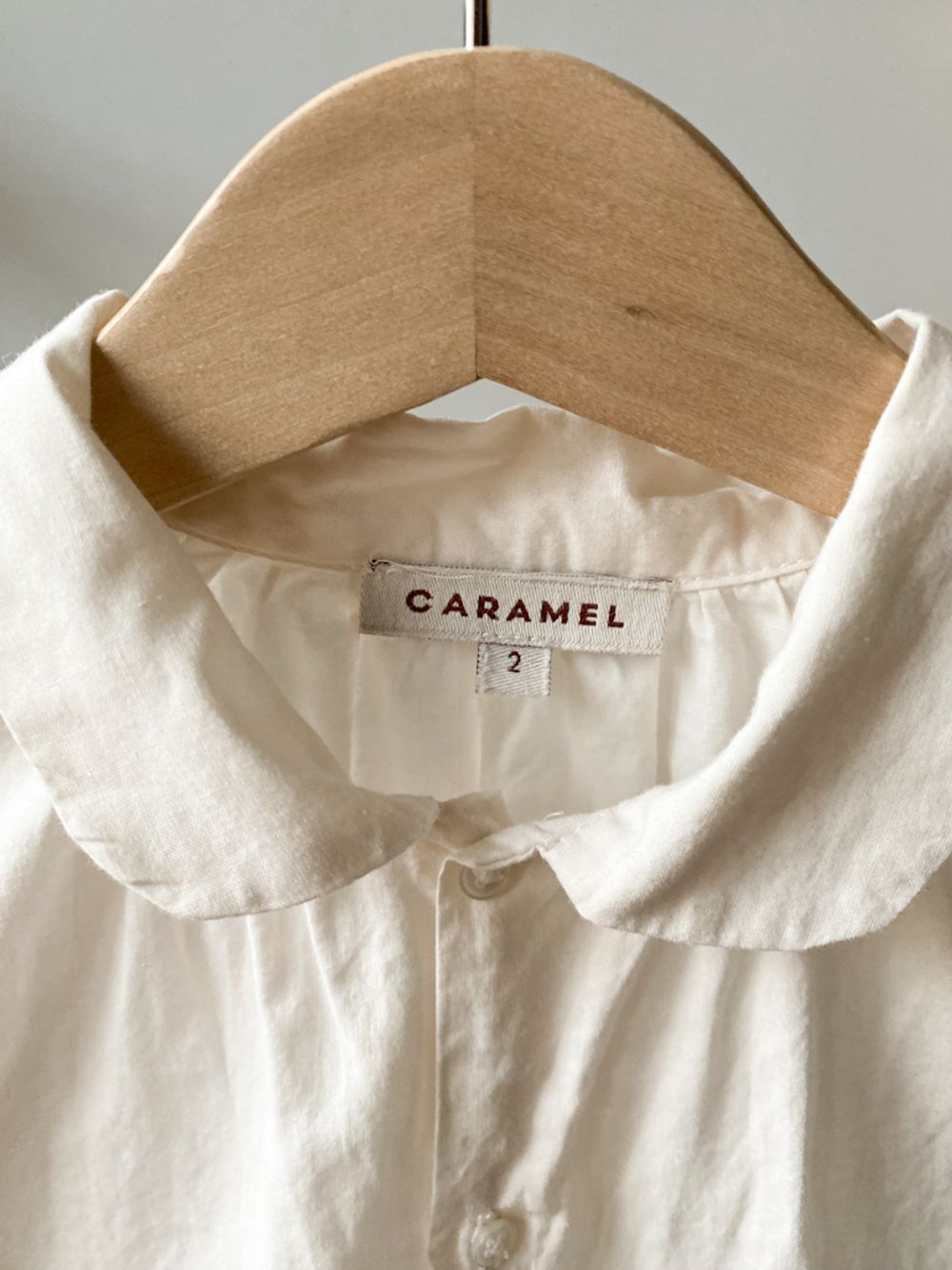 Хлопковая блузка Caramel, 92