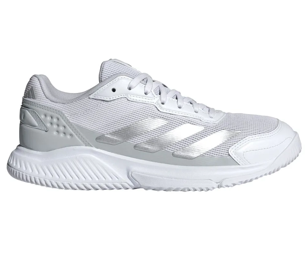 Женские кросовки для Padel Adidas Courtquick Padel W - cloud white/silver metallic/cloud white