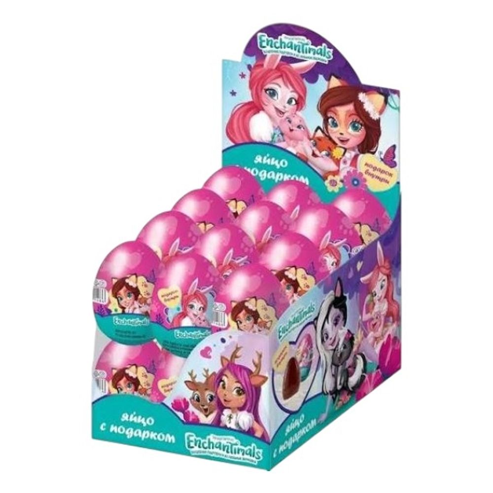 ENCHANTIMALS Яйцо из глазури с сюрпризом 6/24, 20г