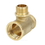 Тройник латунь переходной Ду 20х15х20 (3/4"х1/2"х3/4") ВР/НР/ВР VALFEX VF.132.L.034.012.034