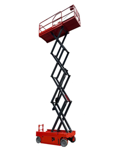 Самоходный ножничный подъемник OXLIFT