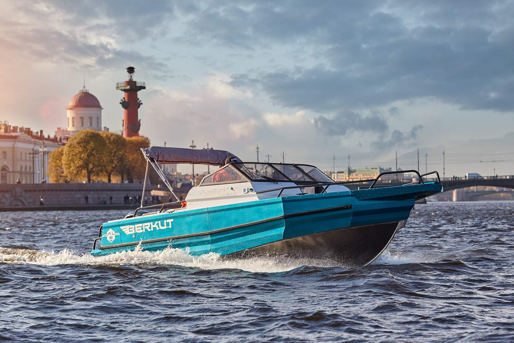 Алюминиевая лодка BERKUT Active DC
