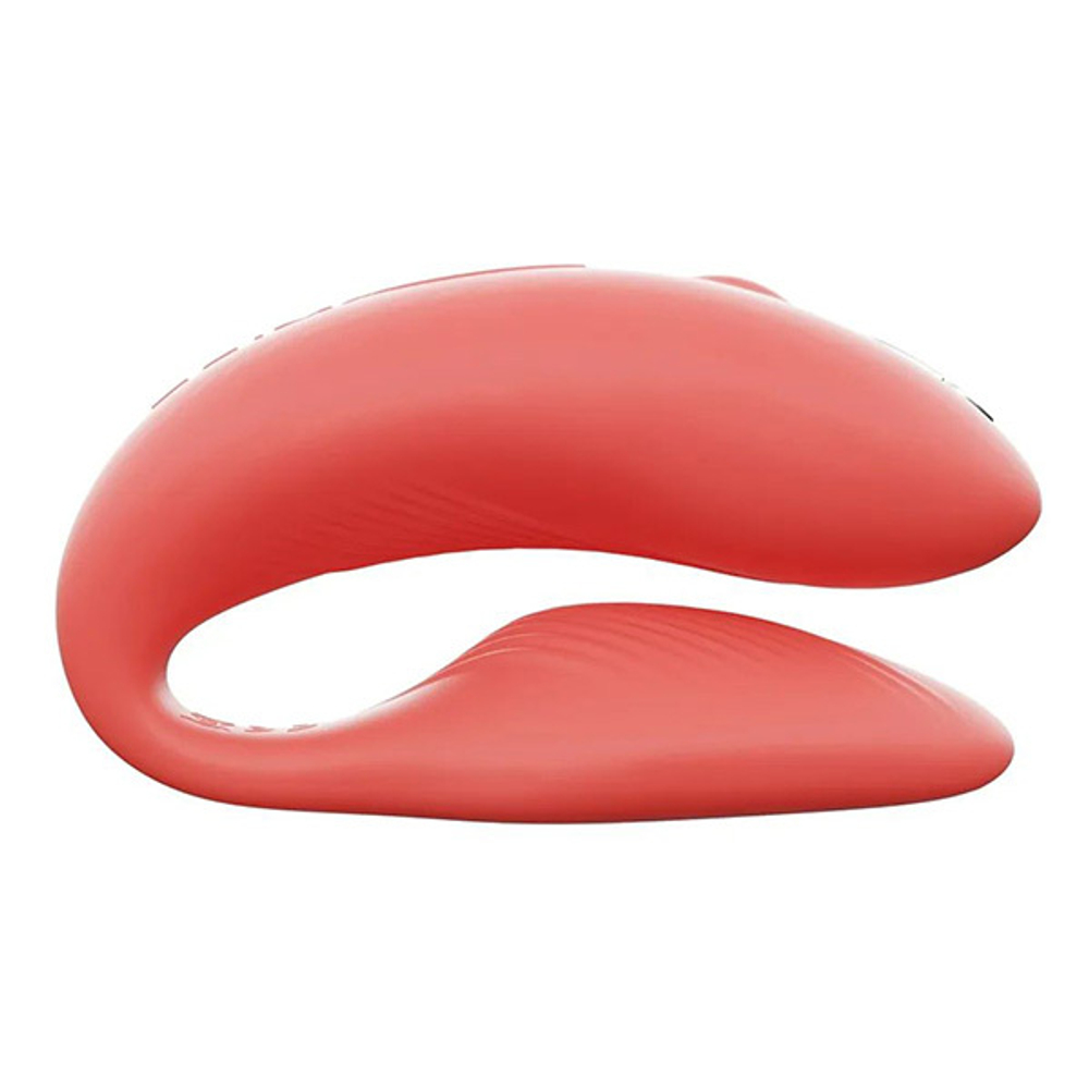 Коралловый вибратор 7,8см для пар We-Vibe Chorus Crave Coral SNHR5SGA