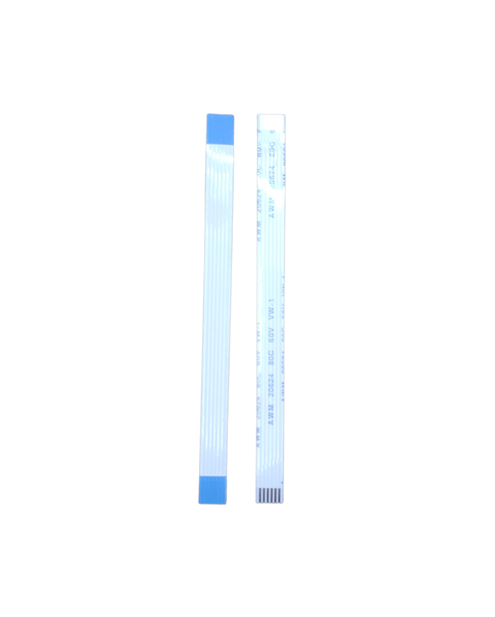 Шлейф FFC 6-pin Шаг 1.0mm Длина 10cm Прямой A-A AWM 20624 80C 60V VW-1