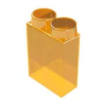 Элемент прозрачный высокий 12x6x17,5 см для конструктора 10"