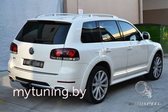 Расширение колесных арок + пороги R50 для VW Tuareg 06-10