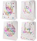 Пакет подарочный 18*23*10см. "Happy birthday" (Darvish)