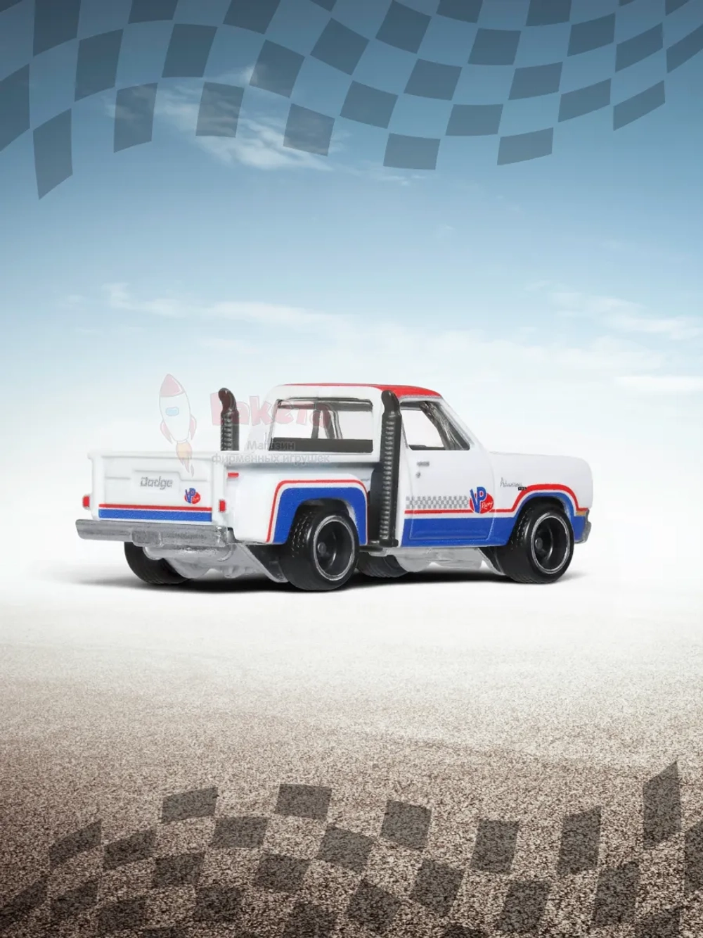 Машинка Хот Вилс Премиум 1978 Dodge Lil Red GJT68 JHW27